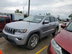 Salvage cars for sale at Pekin, IL auction: 2017 Jeep Grand Cherokee Laredo