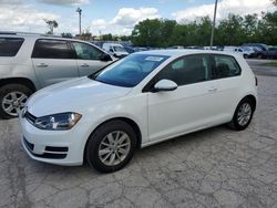 Volkswagen salvage cars for sale: 2015 Volkswagen Golf