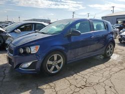 Chevrolet Sonic RS salvage cars for sale: 2014 Chevrolet Sonic RS
