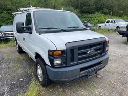 Salvage cars for sale at North Billerica, MA auction: 2013 Ford Econoline E250 Van