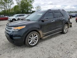 Ford Explorer xlt salvage cars for sale: 2014 Ford Explorer XLT