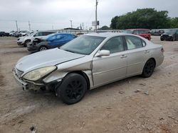 Salvage cars for sale at Oklahoma City, OK auction: 2002 Lexus ES 300