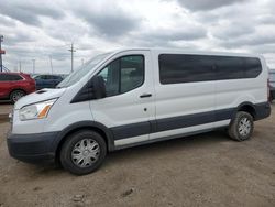 Salvage trucks for sale at Greenwood, NE auction: 2016 Ford Transit T-350