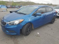 Salvage cars for sale at Littleton, CO auction: 2015 KIA Forte LX