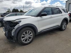 Salvage cars for sale at Nampa, ID auction: 2021 Ford Explorer Limited