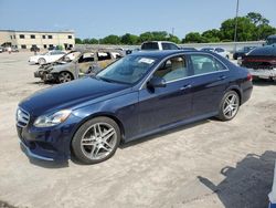 Salvage cars for sale at Wilmer, TX auction: 2015 Mercedes-Benz E 350
