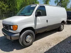 Salvage trucks for sale at Northfield, OH auction: 2006 Ford Econoline E350 Super Duty Van