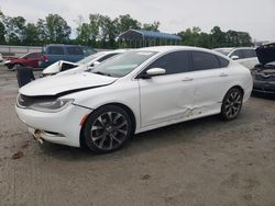 Salvage cars for sale from Copart Spartanburg, SC: 2015 Chrysler 200 C