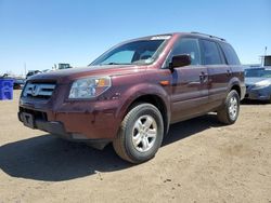 Salvage cars for sale from Copart Brighton, CO: 2008 Honda Pilot VP