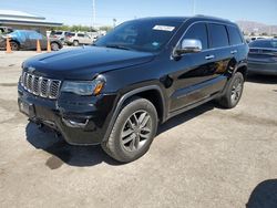 Salvage cars for sale at Las Vegas, NV auction: 2019 Jeep Grand Cherokee Limited
