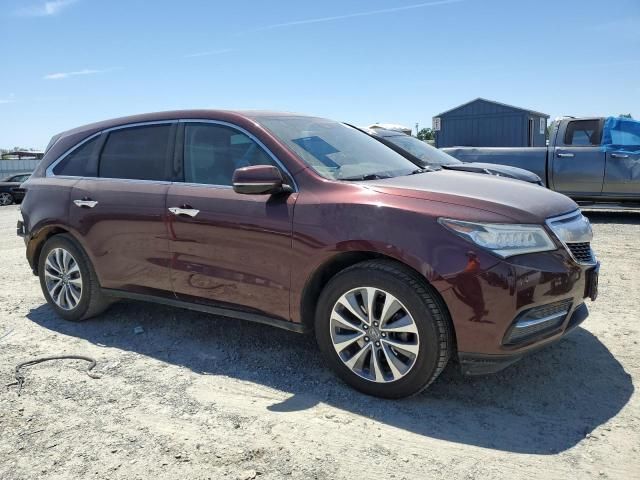 2016 Acura MDX Technology