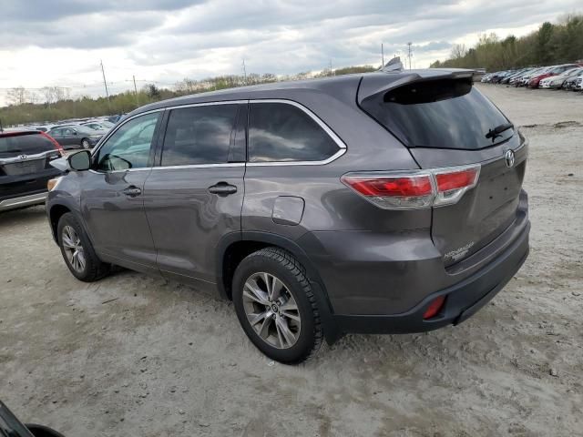 2016 Toyota Highlander LE