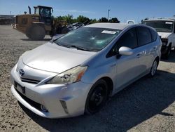 Vehiculos salvage en venta de Copart Sacramento, CA: 2014 Toyota Prius V
