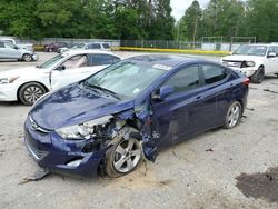 Salvage cars for sale at Greenwell Springs, LA auction: 2013 Hyundai Elantra GLS