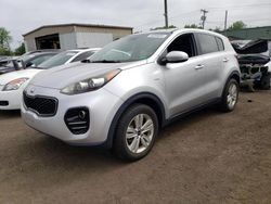 Salvage cars for sale from Copart New Britain, CT: 2017 KIA Sportage LX