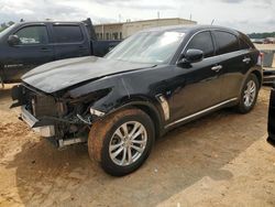 Salvage cars for sale at Tanner, AL auction: 2017 Infiniti QX70