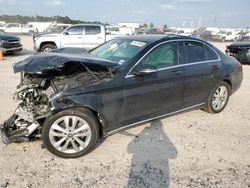 Salvage cars for sale at Houston, TX auction: 2019 Mercedes-Benz C300