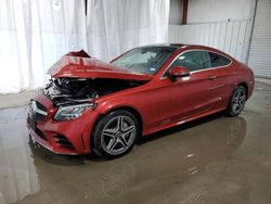Salvage cars for sale from Copart Albany, NY: 2020 Mercedes-Benz C 300 4matic