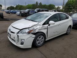 Salvage cars for sale at Denver, CO auction: 2011 Toyota Prius