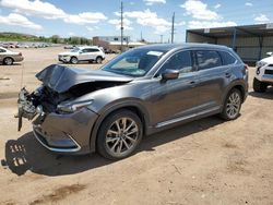 Salvage cars for sale at Colorado Springs, CO auction: 2017 Mazda CX-9 Signature