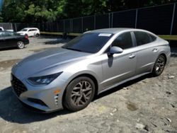 Salvage cars for sale at Waldorf, MD auction: 2021 Hyundai Sonata SEL