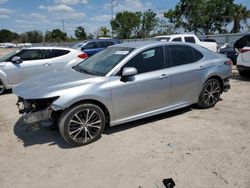 Salvage cars for sale at Riverview, FL auction: 2018 Toyota Camry L