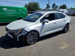 Salvage cars for sale from Copart Woodburn, OR: 2022 Toyota Corolla SE