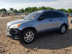 Salvage cars for sale at Chalfont, PA auction: 2007 Honda CR-V EX