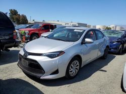 Salvage cars for sale from Copart Martinez, CA: 2019 Toyota Corolla L