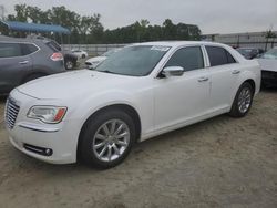 Salvage cars for sale at Spartanburg, SC auction: 2011 Chrysler 300 Limited