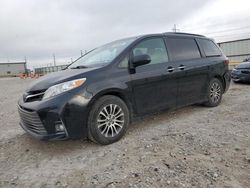 Salvage cars for sale from Copart Haslet, TX: 2019 Toyota Sienna XLE