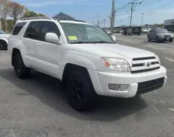 Salvage cars for sale at North Billerica, MA auction: 2004 Toyota 4runner Limited