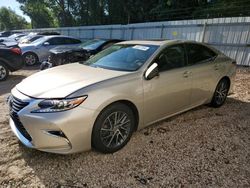 Salvage cars for sale from Copart Midway, FL: 2016 Lexus ES 350