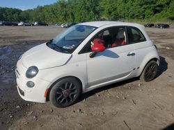 Salvage cars for sale from Copart Marlboro, NY: 2016 Fiat 500 POP