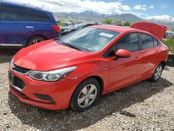 Salvage cars for sale at Magna, UT auction: 2017 Chevrolet Cruze LS