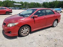 Salvage cars for sale from Copart Charles City, VA: 2009 Toyota Corolla Base