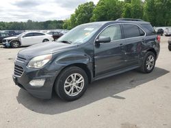 Salvage cars for sale from Copart Glassboro, NJ: 2017 Chevrolet Equinox LT
