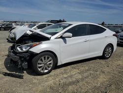 Salvage cars for sale at Antelope, CA auction: 2016 Hyundai Elantra SE