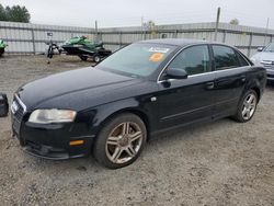 Audi a4 2.0t salvage cars for sale: 2008 Audi A4 2.0T