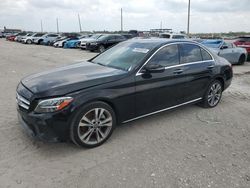 Salvage cars for sale from Copart West Palm Beach, FL: 2019 Mercedes-Benz C300