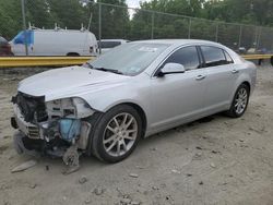 Chevrolet salvage cars for sale: 2012 Chevrolet Malibu LTZ