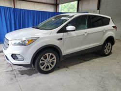 Salvage cars for sale from Copart Hurricane, WV: 2019 Ford Escape SE