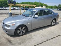 Salvage cars for sale at Windsor, NJ auction: 2007 BMW 525 I