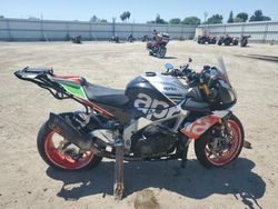 Salvage motorcycles for sale at Bakersfield, CA auction: 2017 Aprilia Tuono V4 1100 Factory