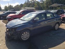 Salvage cars for sale at Savannah, GA auction: 2014 Nissan Sentra S