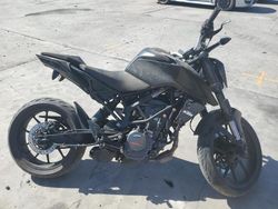 Salvage Motorcycles for sale at auction: 2022 KTM 200 Duke