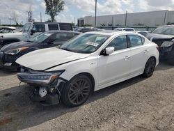 Acura Vehiculos salvage en venta: 2021 Acura ILX Premium A-Spec