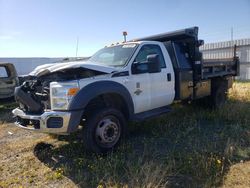 Salvage trucks for sale at Sacramento, CA auction: 2016 Ford F550 Super Duty