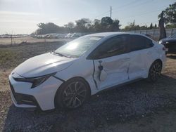 Salvage cars for sale at Riverview, FL auction: 2020 Toyota Corolla SE