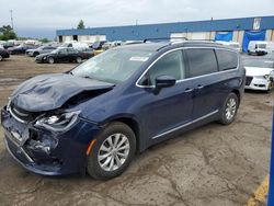 Salvage cars for sale at Woodhaven, MI auction: 2018 Chrysler Pacifica Touring L